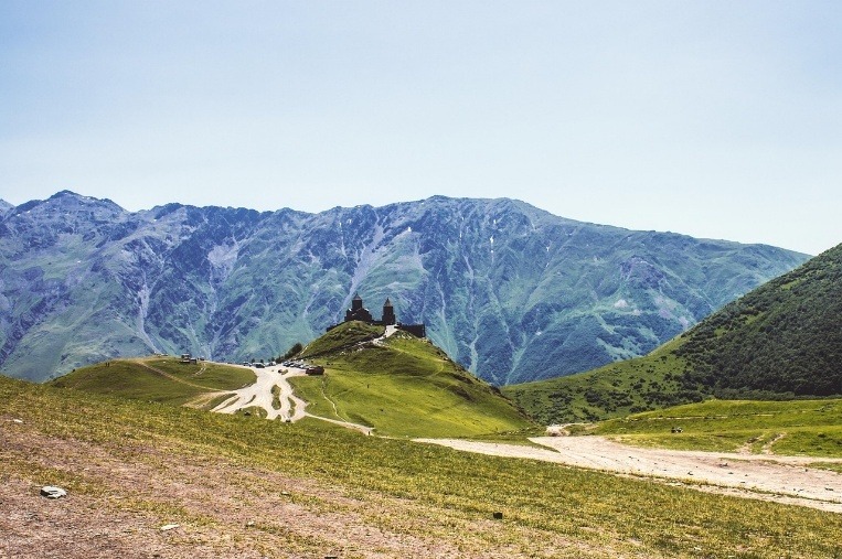 Gruzja, Kazbek, Góra, Kaukaz, Podróże